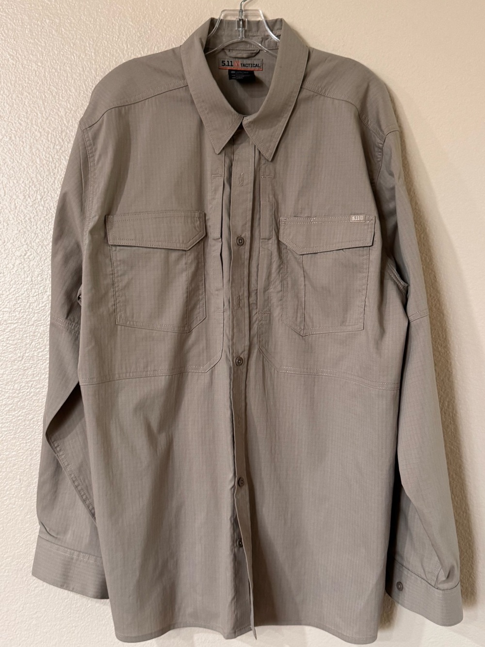 5.11 Tactical ABR Pro Long Sleeve Shirt Men's 2XL Khaki Tan